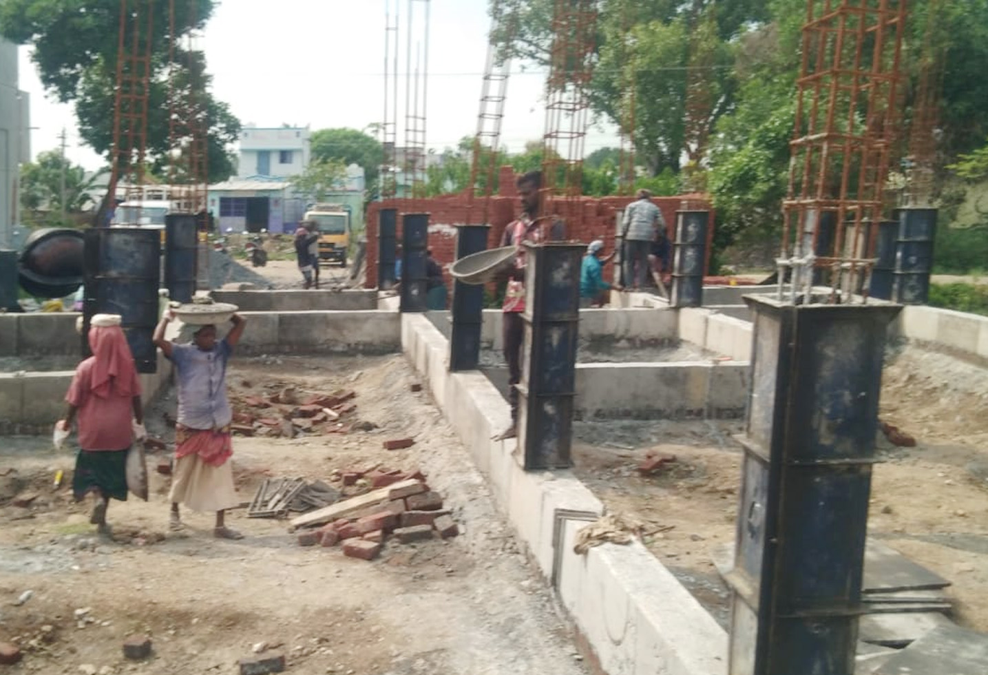 Ongoing construction project 6